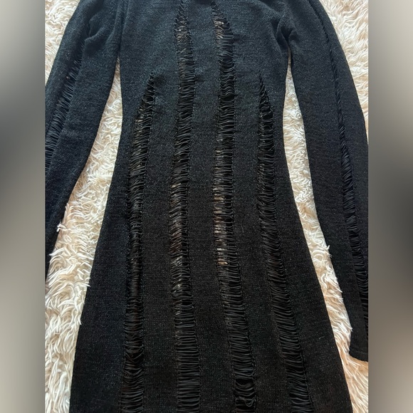 Princess Polly Black Slashed Mini Dress - Picture 3 of 7